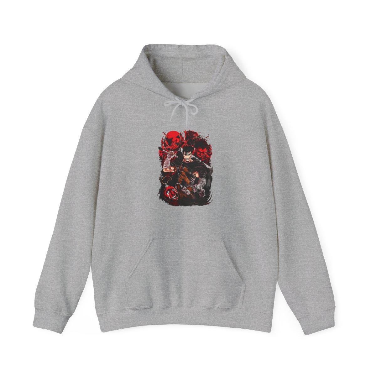 Guts & Zodd Berserk Eclipse Battle Premium Anime Hoodie - Berserk official Hoodies merch