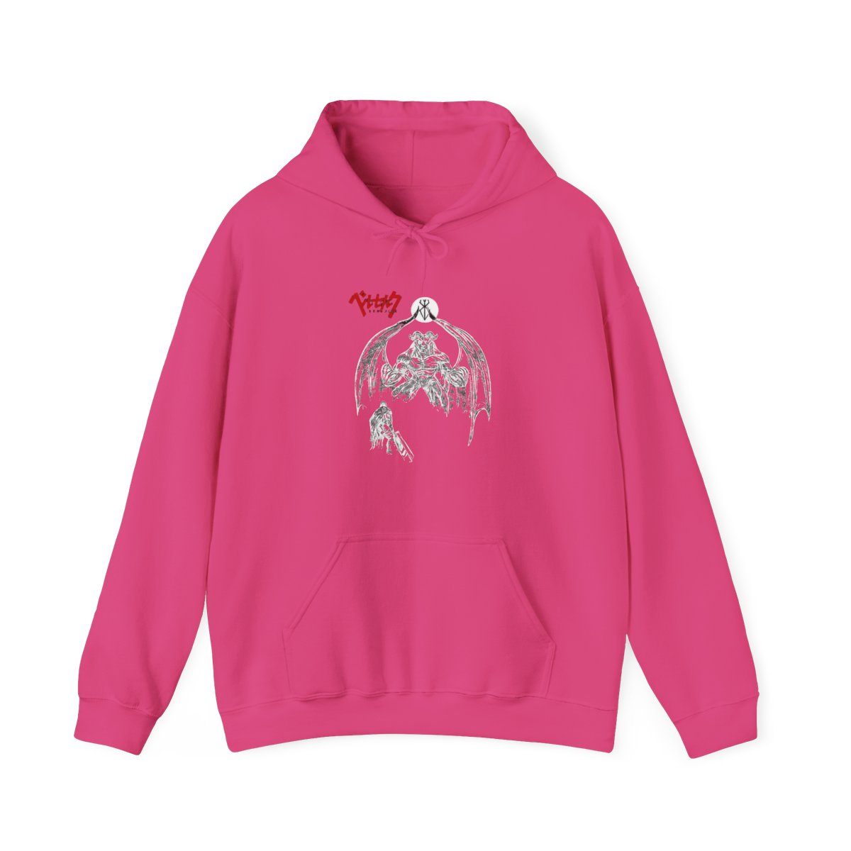 Guts x Zodd Berserk Eclipse Battle Premium Hoodie - alternate angle 2, merchandise
