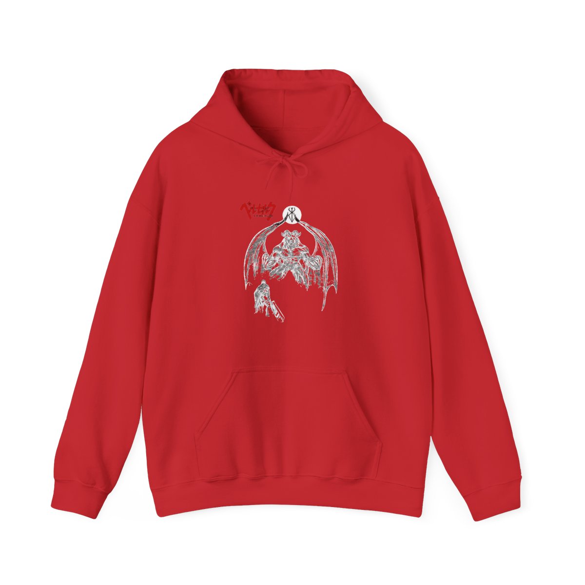 Guts x Zodd Berserk Eclipse Battle Premium Hoodie - alternate angle 5, merchandise
