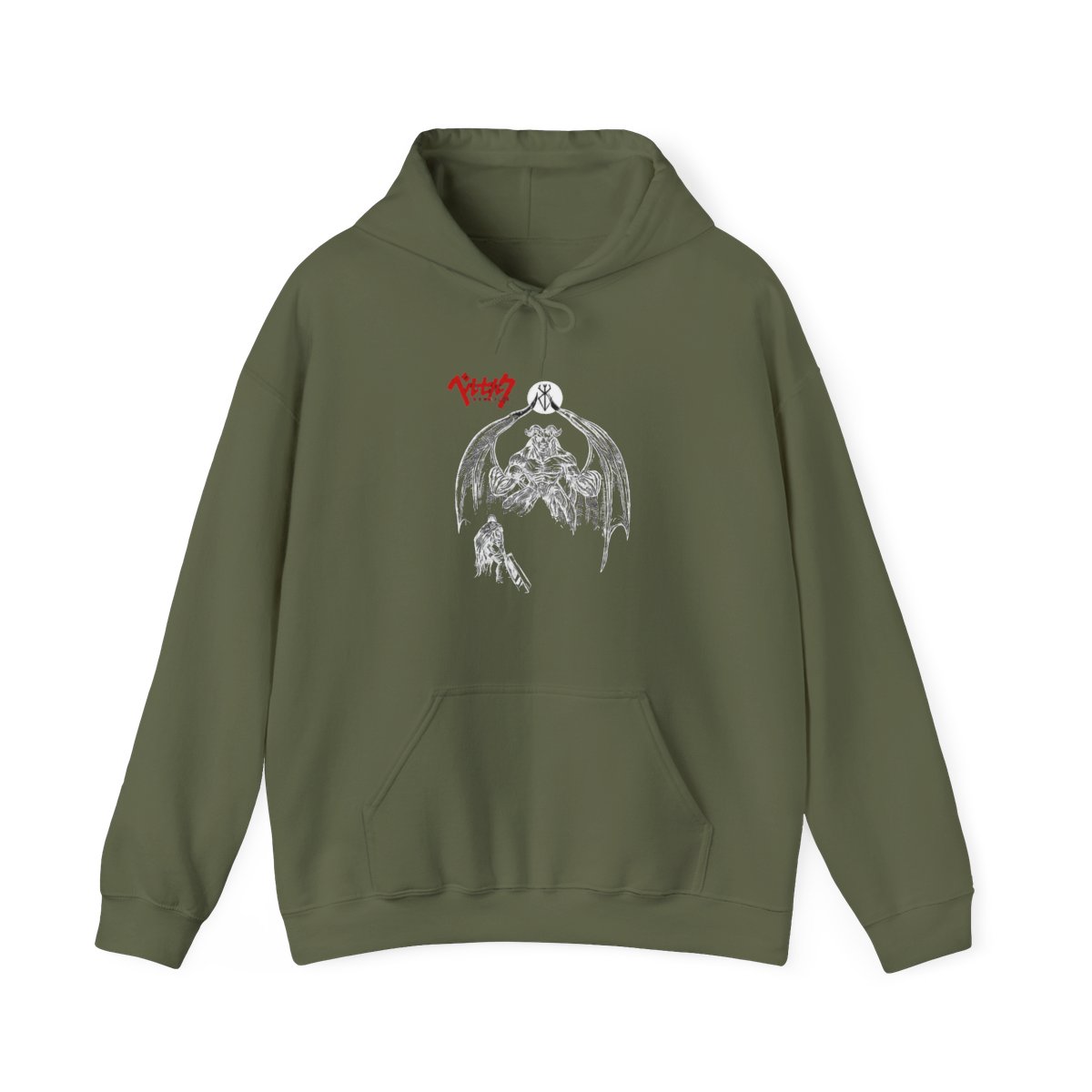 Guts x Zodd Berserk Eclipse Battle Premium Hoodie - alternate angle 5, merchandise