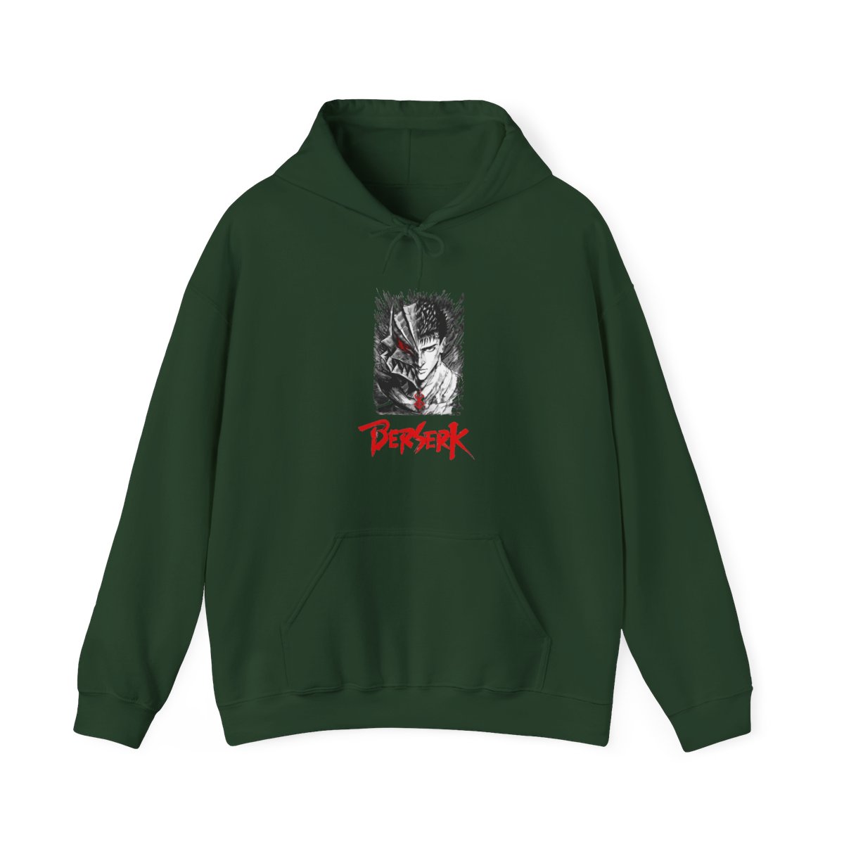 Guts Black Swordsman Berserker Armour Berserk Hoodie - alternate angle 5, merchandise