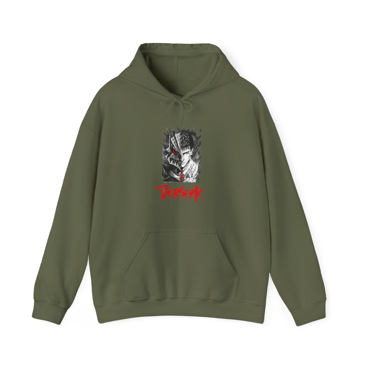 Guts Black Swordsman Berserker Armour Berserk Hoodie - alternate angle 5, merchandise